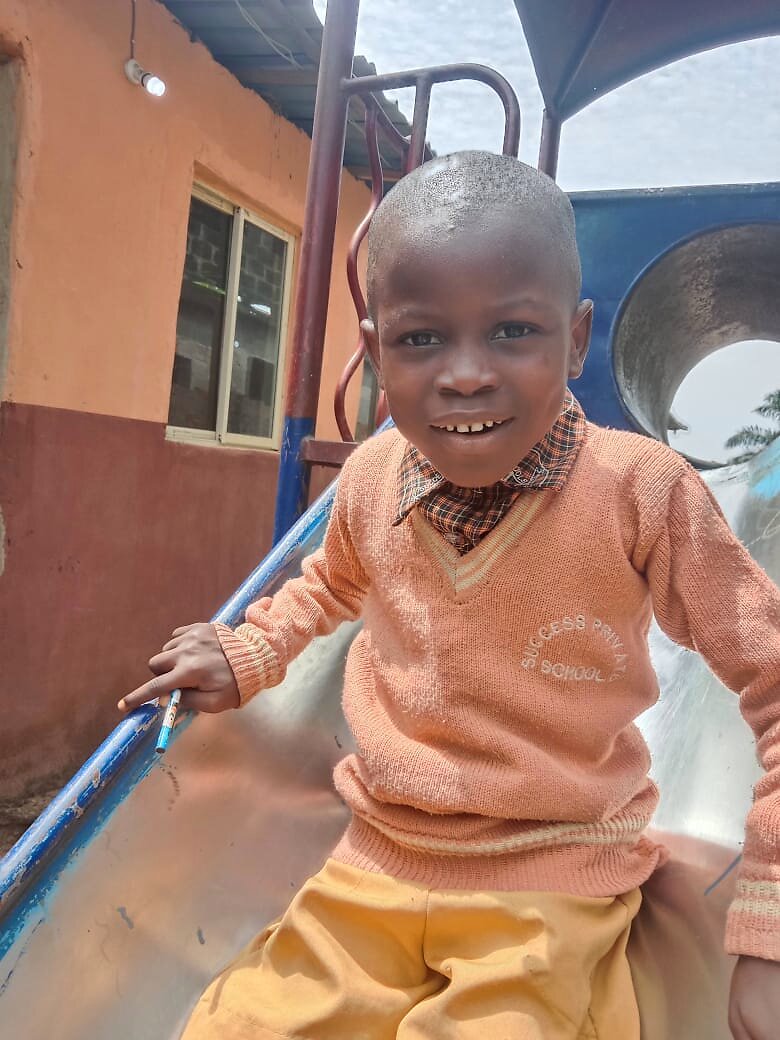 A pupil at Success Private School